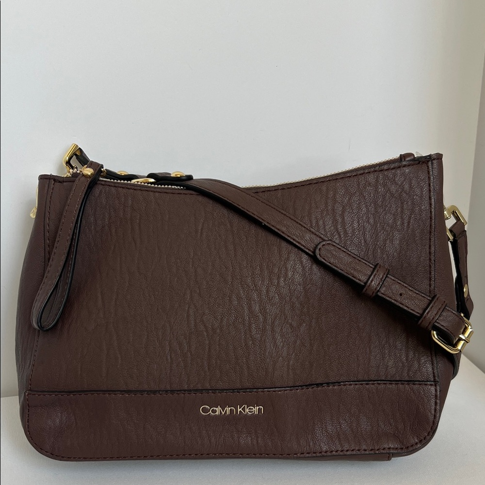 Calvin Klein Brown Shoulder Handbag